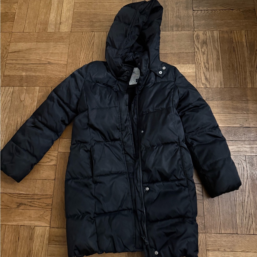 Girls gap black coat